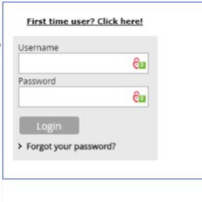 Sign up as a first time user.