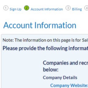 Sign up for an account.