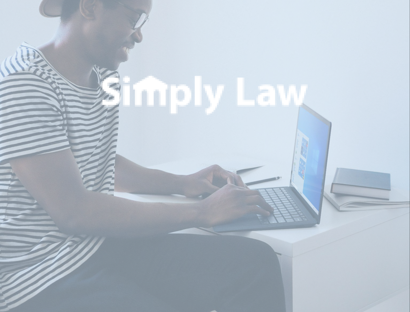 Simply Law Jobs logo.