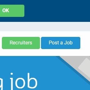 Click "Post a Job."