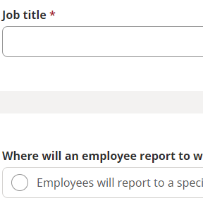 Create your job post.
