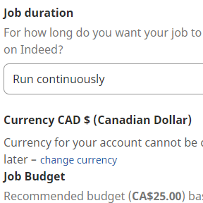 Set a budget.