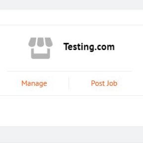 Click on "Post Job."