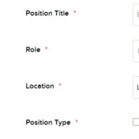 Complete the online posting form.