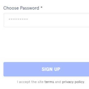 Create an account.
