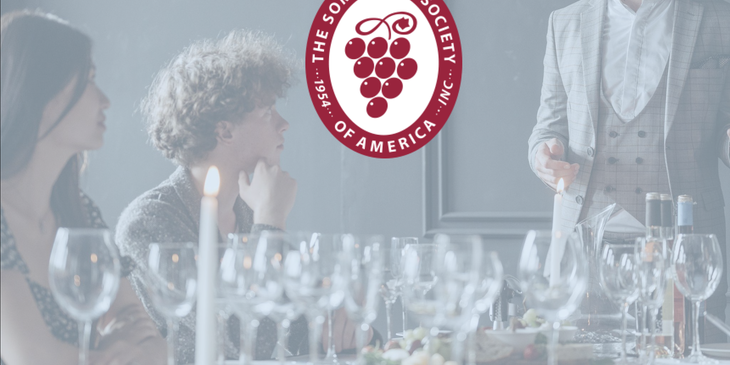 Sommelier Society of America logo.