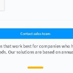 Select "Contact sales team."