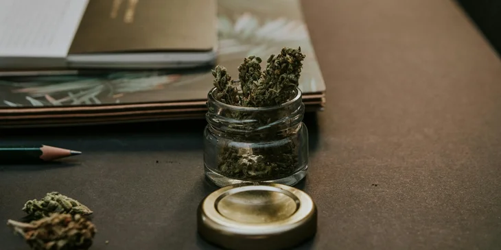 A jar of kush.