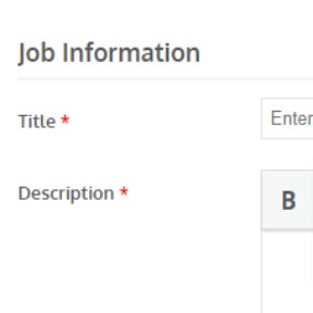 Create your listing.