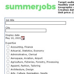 Fill in your job description.