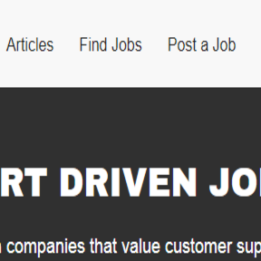 Click on "Post a Job."