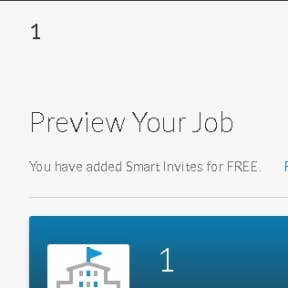 Preview your job post.