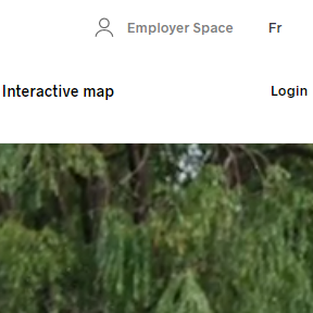 Click on "Employer Space."