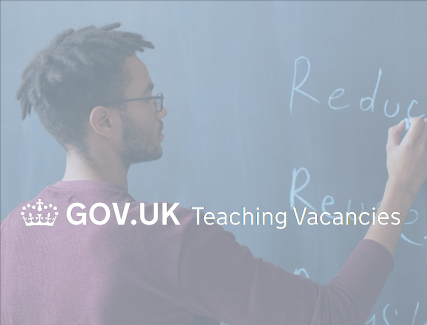 Teaching Vacancies logo.