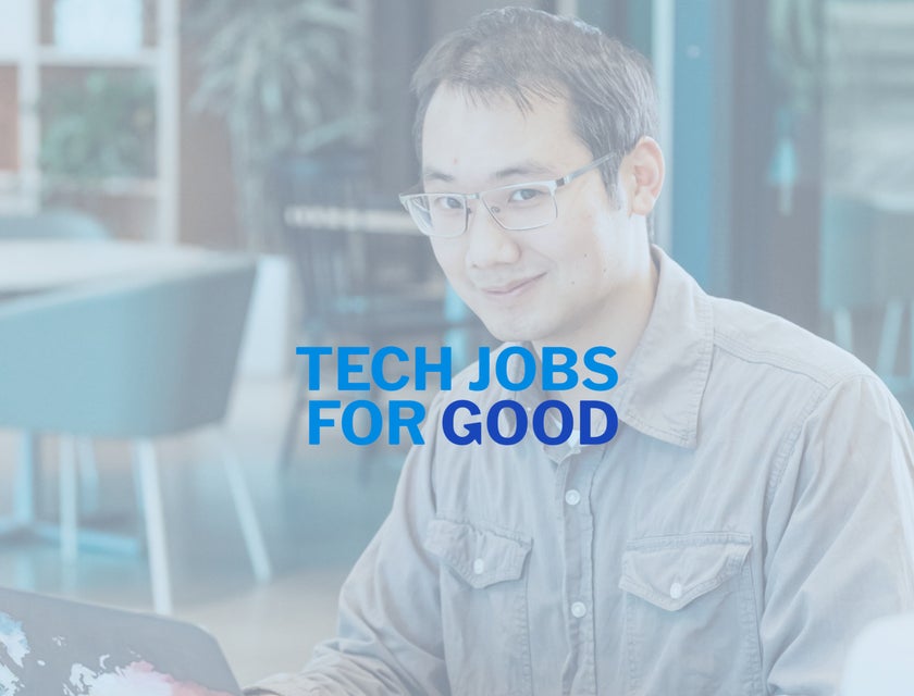 Tech Jobs for Good logo.