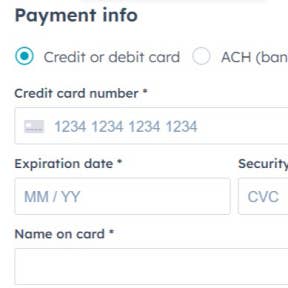 Make the payment.