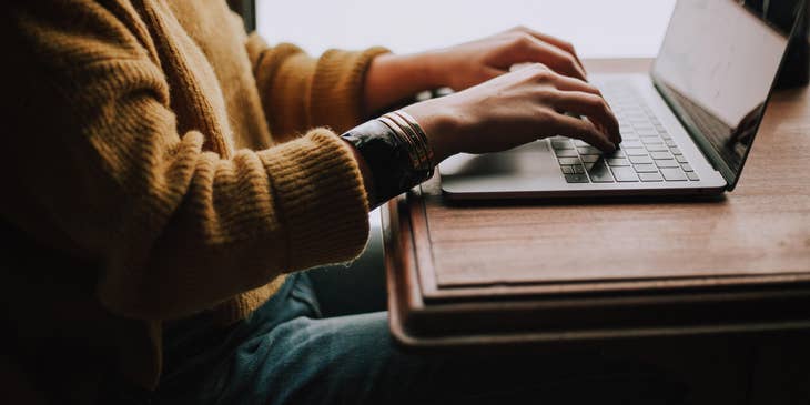 technical writer drafting a cover letter