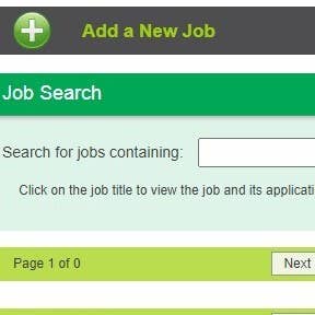 Create a job post.