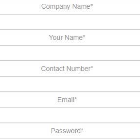 Fill out the advertiser registration form.