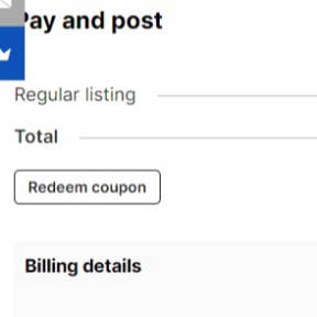 Pay for your listing.