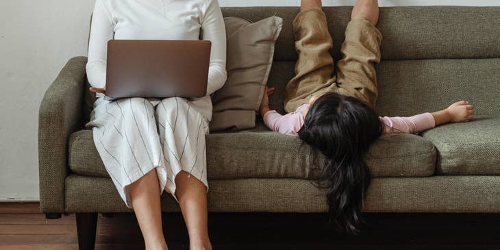 employee adhering to a telecommuting policy