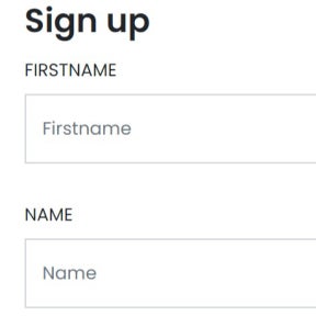 Create an account.