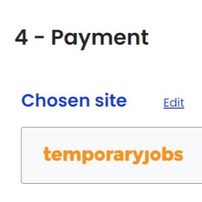 Make the payment.