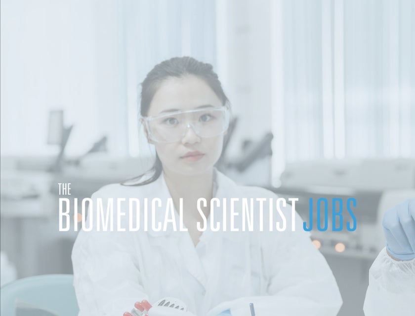 The Biomedical Scientist Jobs logo.