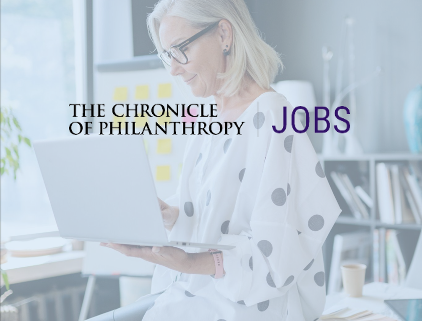The Chronicle of Philanthropy Jobs logo.