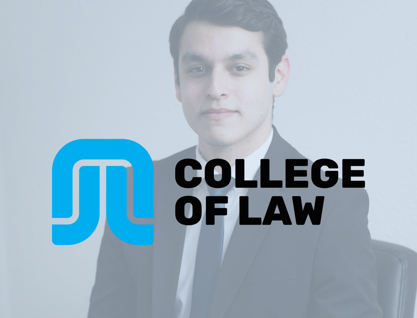 The College of Law logo.
