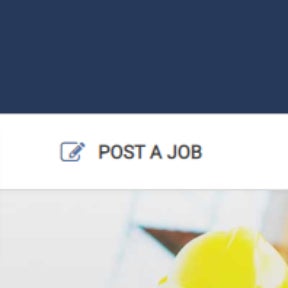 Click on "POST A JOB."
