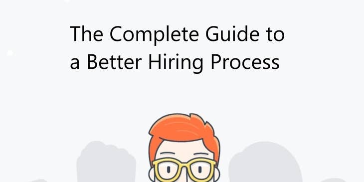 A hiring manager having completed the hiring process.