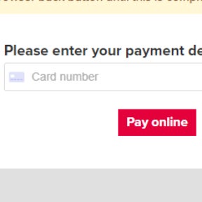 Finalize your order.