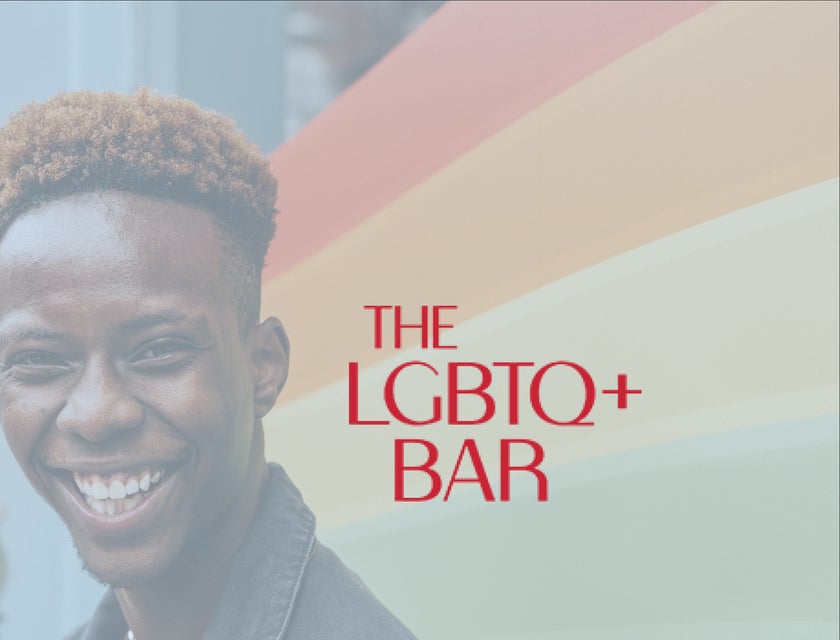 The LGBTQ+ Bar logo.
