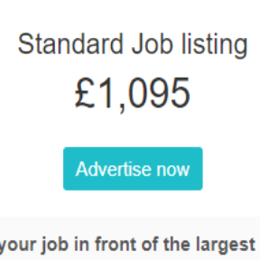 Choose a job posting package.