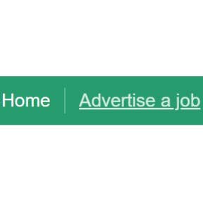 Click on "Advertise a job."