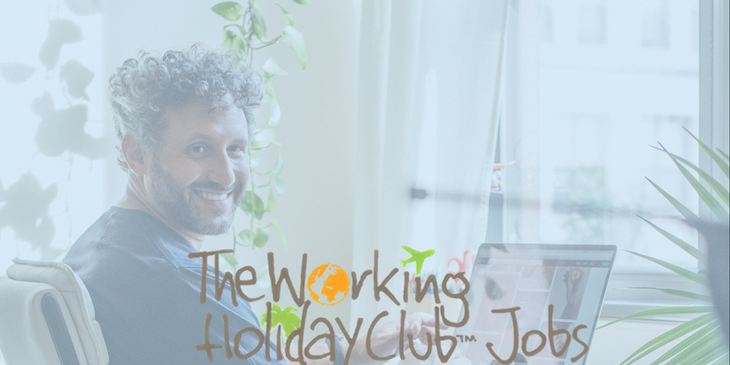 The Working Holiday Club Jobs Jobs logo.