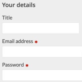 Create your employer account.