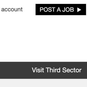 Navigate to the Third Sector Jobs home page.