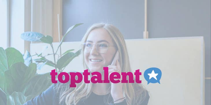Toptalent.co logosu.