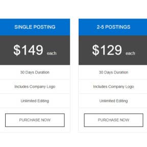 Select a posting option.