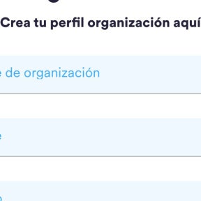 Llena el formulario.