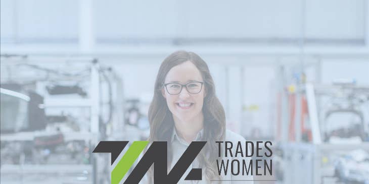 Tradeswomen Australia logo.