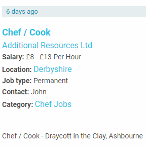 Create your job post.