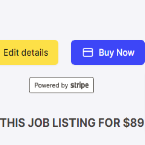 Pay for your job post.