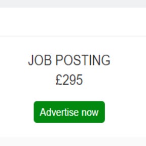 Select a job posting package.