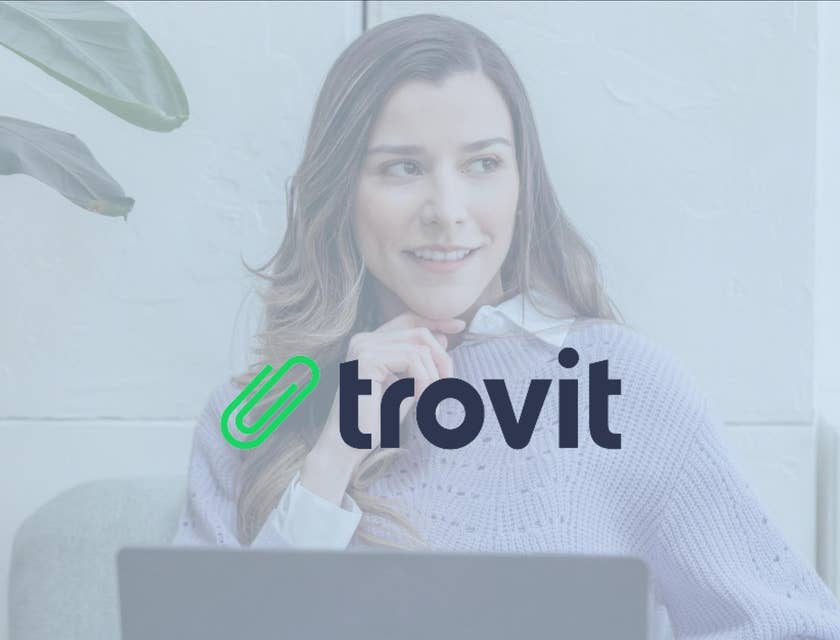 Trovit logo.