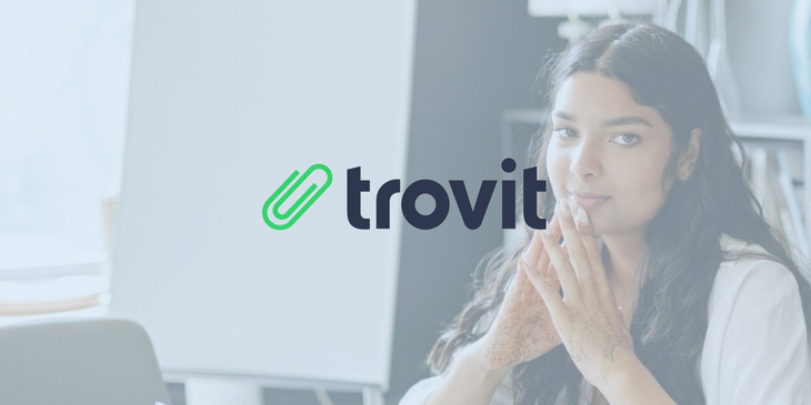Trovit logo.