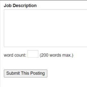 Submit your job posting.