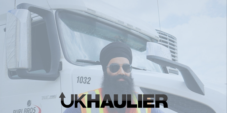 UK Haulier logo.